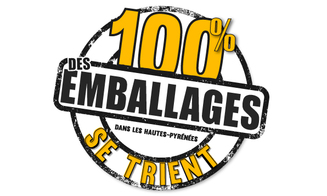 100% DES EMBALLAGES SE TRIENT DANS LES HAUTES-PYRENEES