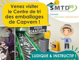 VENEZ VISITER GRATUITEMENT LE CENTRE DE TRI DES EMBALLAGES DE CAPVERN !