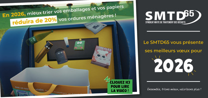 Le SMTD65, élus et agents, vous présentent leurs meilleurs voeux pour 2026