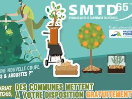LE SMTD65 MET A DISPOSITION DES COMMUNES DES BROYEURS DE VEGETAUX